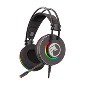 Gametech Strong PRO 7.1 RGB Oyuncu (Gaming) Kablolu Mikrofonlu Kulak Üstü Kulaklık - 1