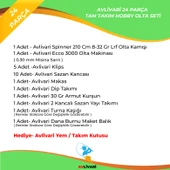 Spinner 210 Cm 8-32 Gr-Ecco 3000 Tam Takım Kıyı Profesyonel Tatlı Su Olta Seti - 2