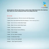 Alesta Spinner 270 Cm Olta Kamışı- Avlivar Kube 3000 Metal Kafa Olta Makinası Tam Takım Lüx Usta Profesyonel Hobi Turna Balığı Olta Seti - 2