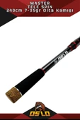 Oslo Master  240cm 7-35 gr Tele Spin Olta Kamışı - 2