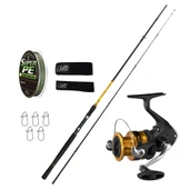 Shimano Fx 4000 - Albastar Bouncy 270 Cm 15-40 Gr Tam Takım Lüx Usta Profesyonel Hobi Olta Seti - 1