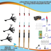 Avlivari 3'lü 38 Parça 350 Cm Kamış 5000'lik Makina Tam Takım Hobby Kampanyalı Olta Seti - 1