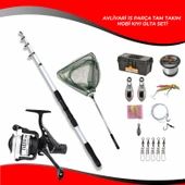 Avlivari Travel 270 Cm 50-100 Cm -Tiger 4000 lik Olta Makinası Tam Takım Hobi Kıyı Olta Seti - 1