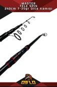 Oslo Master  240cm 7-35 gr Tele Spin Olta Kamışı - 4