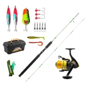 Alesta Niagara 135 Cm Olta Kamışı- Remixon Fast Sell 4000 Tam Takım Lüx Usta Profesyonel Hobi Turna Balığı Olta Seti thumbnail 1