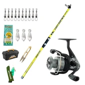 Okuma Revenger RV-55 Otta Makinesi - Bauer Malibu 420 Cm Tam Takım Lux Usta Profesyonel Hobi Surf Olta Seti - 1