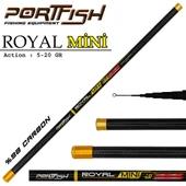 Portfish Mini Royal Carbon Göl Kamışı 720 cm 5-20 gr - 1