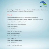 Alesta Niagara 300 Cm Olta Kamışı- Avlivar Kube 3000 Metal Kafa Olta Makinası Tam Takım Lüx Usta Profesyonel Hobi Spin Olta Seti - 2