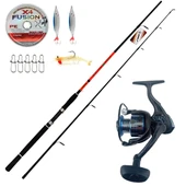 Wily Feeder Spin 270 cm 10 - 35 gr Kyoto 3000 Tam Takım Profesyonel Olta Seti - 1