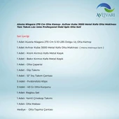 Alesta Niagara 270 Cm Olta Kamışı- Avlivar Kube 3000 Metal Kafa Olta Makinası Tam Takım Lüx Usta Profesyonel Hobi Spin Olta Seti - 2