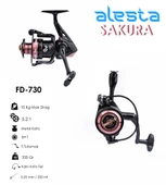 ALESTA SAKURA FD-730 3000 AL KAFA CNC KOL 6+1 BB OLTA MAKİNASI - 1