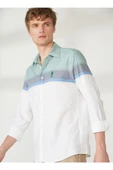 Polo Erkek Pamuklu Beyaz Polo Yaka Gömlek 5002998095 - 1