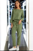 Yazlık Kemerli Alt Üst Keten Takım thumbnail 2