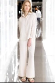 Yazlık Rahat Gömlek Pantolon İkili Keten Takım thumbnail 4
