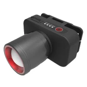 WH-2102 Şarjlı Kafa Feneri - 10W, 1200 Lümen, Zoom Fonksiyonlu, C Tipi Şarjlı - 7