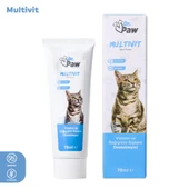 Multivit Malt Paste: Kediler için Glütensiz ve Şekersiz Günlük Vitamin Takviyesi (100 gr) - 1
