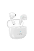 SHAZA SZAir7 Gürültü Azaltma ENC 4 Mikrofonlu Bluetooth 5.3 TWS Bluetooth Kulaklık Beyaz - 1