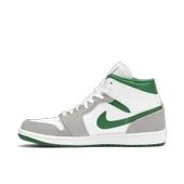 Nike Jordan 1 Mid SE White Pine Green Smoke Grey thumbnail 3