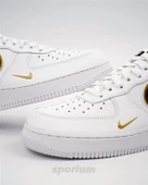 Nike Air Force 1 07 LV8 White Metallic Gold thumbnail 3