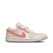 Nike Air Jordan 1 Low Mighty Swooshers Pink Womens thumbnail 1