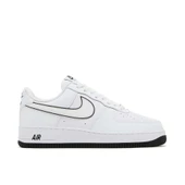 Nike Air Force 1 '07 Low White Black Outline Swoosh - 1