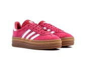 Adidas Gazelle Bold Wild Pink White Womens thumbnail 4