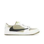 Nike Air Jordan 1 Low Golf x Travis Scott Olive Black thumbnail 1