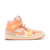 Nike Air Jordan 1 Mid Apricot Orange thumbnail 1