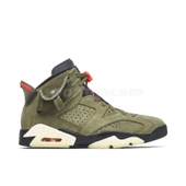Nike Air Jordan Retro 6 Travis Scott Medium Olive thumbnail 1