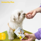 Immunity Plus: Küçük Irk Köpekler İçin Glütensiz ve Şekersiz Bağışıklık Sistemi Destekleyici Çiğnenebilir Tablet (90 gr) - 3
