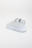 Kız Çocuk Spor Ayakkabı Beyaz Yan Püskül Dikişli Taban thumbnail 4