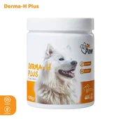 Derma H Plus: Köpekler için Glütensiz ve Şekersiz Tüy ve Cilt Sağlığı Destekleyici Çiğnenebilir Tablet (120 gr) - 1