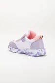 Şiringenç Ortopedik Kız Çocuk Spor Ayakkabı Lila Cırtlı Anorak Malzeme thumbnail 4