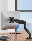 Tayfun 17-37'' Masa Üstü Hareketli  Led Monitör Tutucu Askı Aparatı thumbnail 4