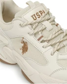 U.s. Polo Assn. Maybe Wmn 5Fx Kadın Bej Sneaker Ayakkabı - 7