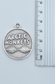 Arctic Monkeys Gümüş Kaplama Düz Zincir Kolye thumbnail 3