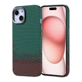 Apple iPhone 15 Kılıf M-safe Şarj Özellikli Karbon Fiber Görünümlü Zore Nekst Kapak - 5