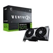 MSI 12GB GEFORCE RTX 5070 12G VENTUS 2X OC GDRR7 192bit PCIE 5.0 1xHDMI 3xDP - 1