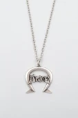 Alice Gümüş Kaplama Düz Zincir Kolye thumbnail 1