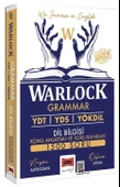 Yargı YDT YDS YÖKDİL WARLOCK Grammar Dil Bilgisi Konu Anlatımı ve Soru Bankası - Nazmi Alpdoğan Yargı Yayınları - 1