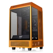 THERMALTAKE the tower 100 gold 3 x tempered glass pencereli, mini itx oyuncu kasasi - 5