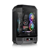 Thermaltake The Tower 300 Siyah TG Pencereli, Micro ATX Bilgisayar Kasasi - 1