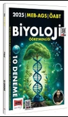 Yargı 2025 ÖABT MEB-AGS Biyoloji Öğretmenliği 10 Deneme Çözümlü - Mustafa Ayaz Yargı Yayınları - 1