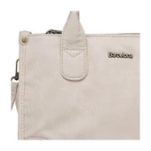 Yıkama Deri Omuz Askılı Kadın Çantası 21K Barcelona 1910 - 2