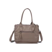 Yıkama Deri Omuz Askılı Kadın Çantası 21K Barcelona 1910 thumbnail 3