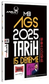 Yargı 2025 MEB-AGS Tarih 15 Deneme Çözümlü Anka Serisi - Bilal Bacaksız Yargı Yayınları - 1