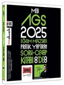 Yargı 2025 MEB-AGS Eğitim Mevzuatı Pratik Yaptıran 8 de 8 Soru Cevap Kitabı - Tufan Genç Yargı Yayınları - 1