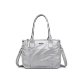 Yıkama Deri Omuz Askılı Kadın Çantası 21K Barcelona 1910 - 1