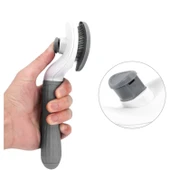 Kedi Köpek Tüy Toplayıcı Pet Tarak 20 Cm - 1