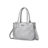 Yıkama Deri Omuz Askılı Kadın Çantası 21K Barcelona 1910 - 4